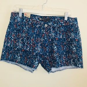 Levi’s Shorts size 10 blue orange cutoffs NWT